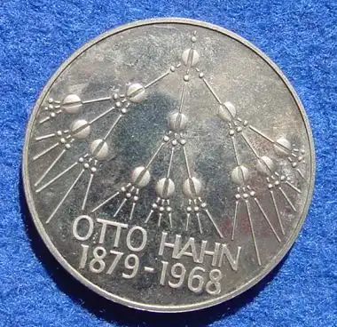 () 5 DM 1979 - G. Otto Hahn. Gedenkmuenze. Deutschland