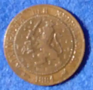 (1039716) Muenze Niederlande. 2,5 Cents. 1881