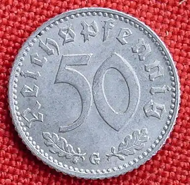 (1042008) Deutsches Reich. 50 Pfennig 1941 G. Jaeger 372