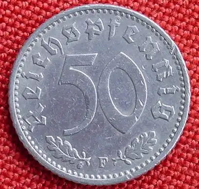 () Deutsches Reich. 50 Pfennig 1942 F. Jaeger 372