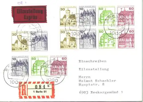 MH Berlin auf E-Eilbf. 3.11.80 (intern : 1016815)