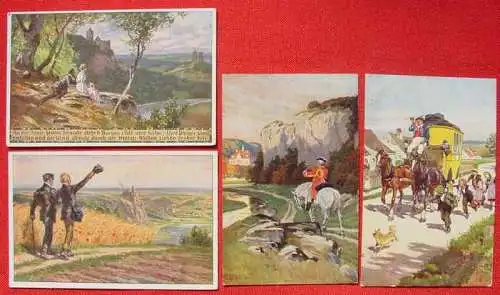 Neu : Versandkosten ab Euro 2,20 ()  Acht verschiedene Künstlerkarten von Paul Hey. Originalkarten aus der Zeit um 1900-1920 ? Mehr oder weniger Gebrauchsspuren.