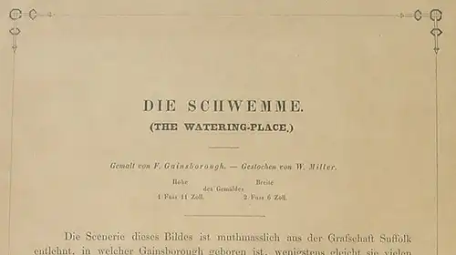 Stahlstich um 1880 "The Watering Place" ()