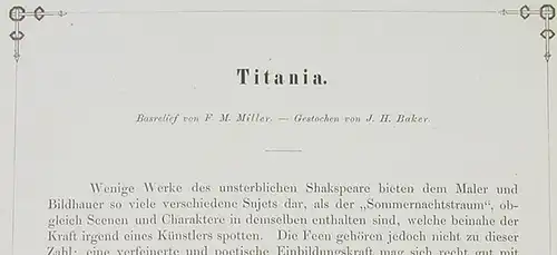 Stahlstich um 1880 "TITANIA" (1031083)