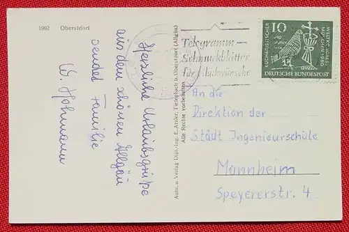 87561 AK Oberstdorf 1960 (1032484)