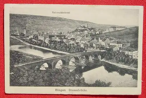 55411 AK Bingen, um 1917 ()