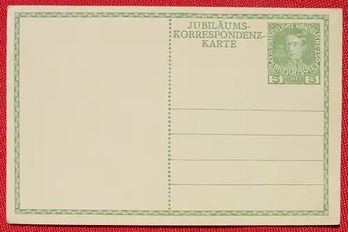 Jub.-AK 1848 - 1908 Ganzsache (1031796)