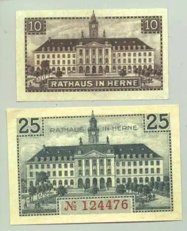Herne Notgeld 2 x 1918 (1028589)
