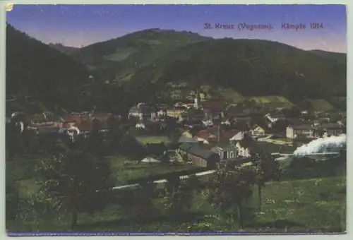 St. Kreuz. Frankreich, Vogesen (1026386) Ansichtskarte. 1. Weltkrieg 1916