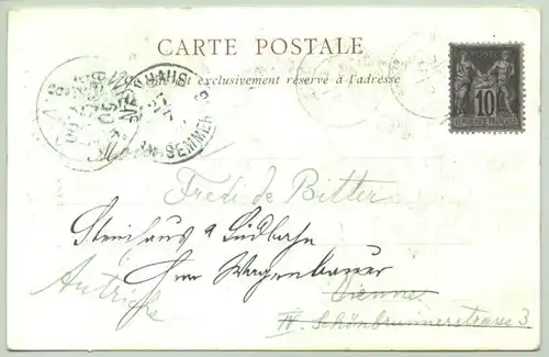 Le Mauvail Pas. Frankreich, AK 1900 (1026446)  Ansichtskarte