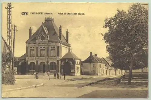 Saint-Just. Frankreich, AK um 1910 ? () Ansichtskarte