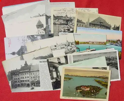 30 Ansichtskarten Konstanz. 1907 bis 1945 (0081340)