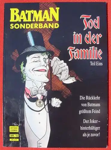 Batman SONDERBAND Nr. 10  Hethke-Verlag. (1037337)