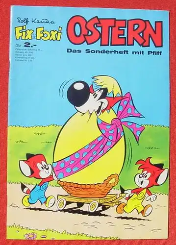 Fix und Foxi (Pabel / Gev., Gb.) Sonderheft Ostern 1972 ()