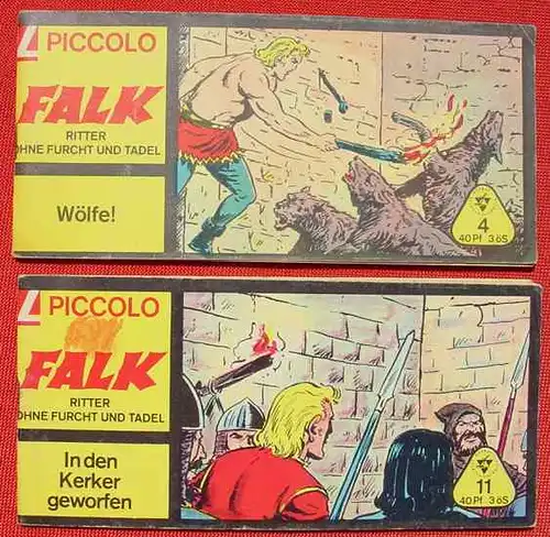 COMIC. Falk (Lehning, Piccolo, 40Pf.-Serie) Nr. 4 und Nr. 11 (1037362)