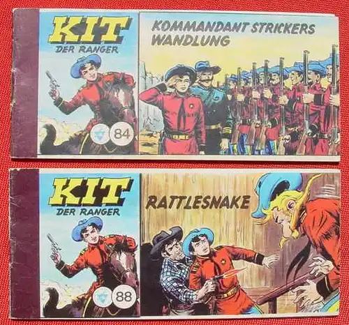 COMIC. Kit der Ranger (Lehning, Piccolo) Nr. 84 u. 88 ()