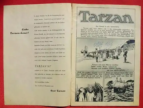 Comic. Tarzan Nr. 166, Mondial-Verlag (1037389)