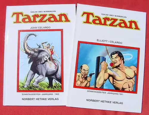 Comic. 7 Tarzan-Buecher Sonntagsseiten ab 1936 (1038029)