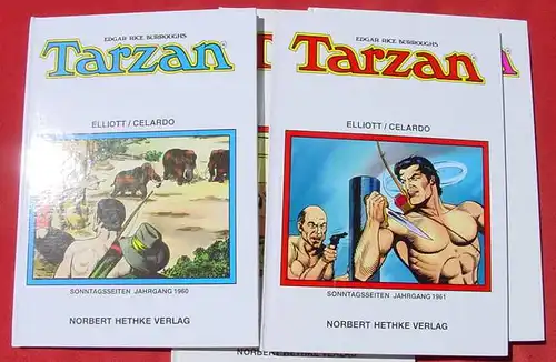 Comic. 5 Tarzan-Buecher Sonntagsseiten ab 1936 (1038030)