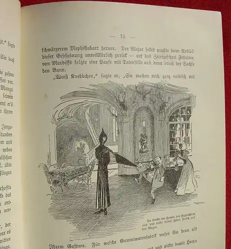 () Adlersfeld-Ballestrem "Pension Malepartus". Verlag Reclam, Leipzig um 1900