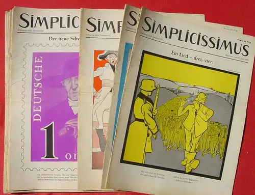 24 x "Simplicissimus". Olaf Iversen, Muenchen. Ab 1955 bis xxx (1011340)