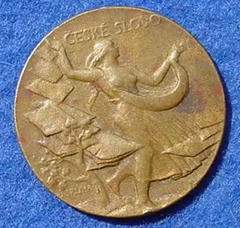 Medaille Ceskoslovenske 1928. Sportmedaille ? Siehe Scan (1038229)