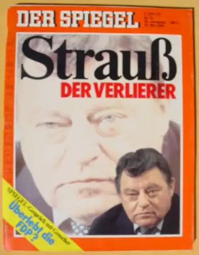 Der Spiegel vom 19. Mai 1980. 'Franz Josef Strauss' (1006260)