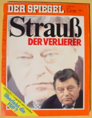 Der Spiegel vom 19. Mai 1980. 'Franz Josef Strauss' ()