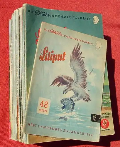 31 x LILIPUT. Die froehliche Jugendzeitschrift. 1954-1959 (0020072)