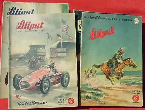 31 x LILIPUT. Die froehliche Jugendzeitschrift. 1954-1959 ()