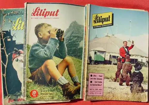 31 x LILIPUT. Die froehliche Jugendzeitschrift. 1954-1959 ()