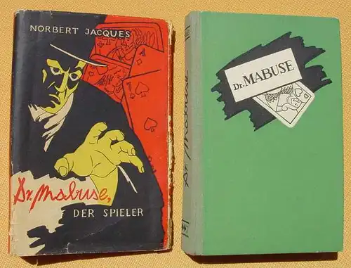 Norbert Jacques "Dr. Mabuse, der Spieler". Kriminalroman. 1948 (0320161)