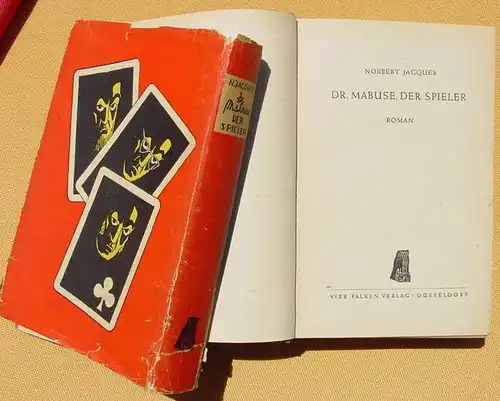 Norbert Jacques "Dr. Mabuse, der Spieler". Kriminalroman. 1948 (0320161)