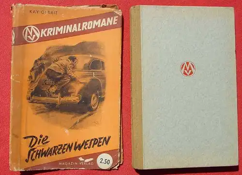 Kay Gerrit  "Die Schwarzen Wespen". Kriminalroman (0320199)