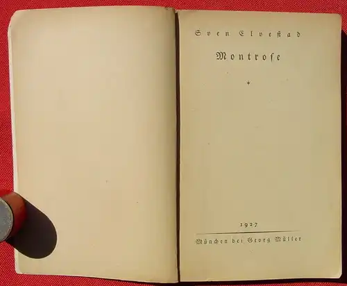 Sven Elvestad "Montrose". Kriminalroman (0320235)