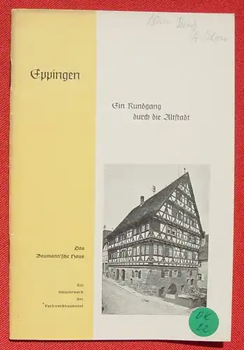 Eppingen - Ein Rundgang durch die Stadt. 1963 (0082598)