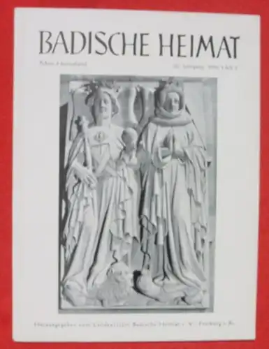 Badische Heimat. 1950 : Heft Nr. 3 ()