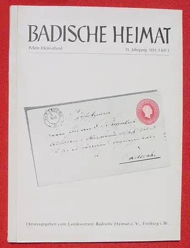 Badische Heimat. 1951 : Heft Nr. 1 (0081318)
