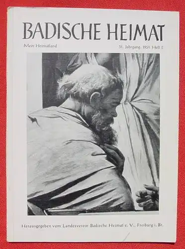 Badische Heimat. 1951 : Heft Nr. 2 ()