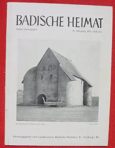 Badische Heimat. 1951 : Heft Nr. 3-4 ()