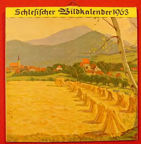 Schlesischer Bildkalender 1963 (0080192)