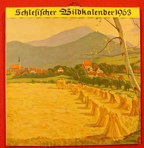 Schlesischer Bildkalender 1963 ()