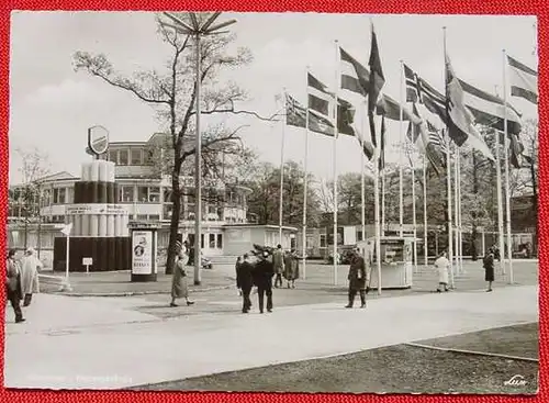 (-30159) Ansichtskarte.  Hannover Messe. Beschrieben u. postalisch gelaufen 1960, Marke gelöst.      