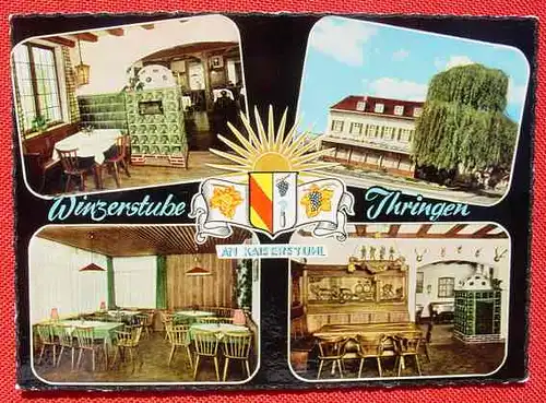 (-79241) Ansichtskarte. Ihringen am Kaiserstuhl. Winzerstube.