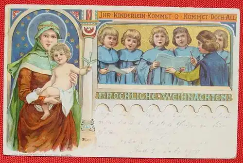 AK Weihnachten 1900 ()