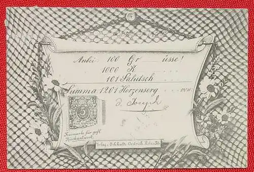 AK Grusskarte um 1900 (1032801)