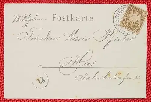 AK Grusskarte um 1900 (1032801)