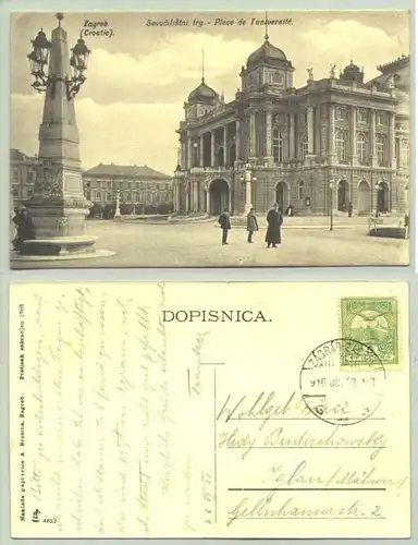 Zagreb, Kroatien, 1910 ()