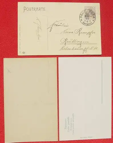 3 x AK Schiller, ab 1905 (1032856)