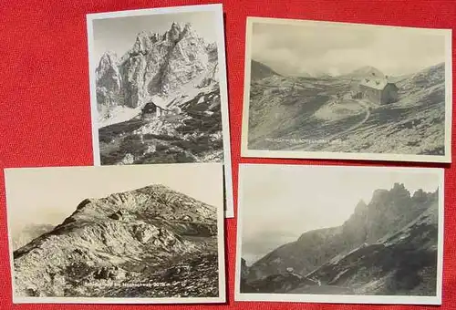 8 x AK Berghuetten / Gebirge, um 1930er ? (1032984)